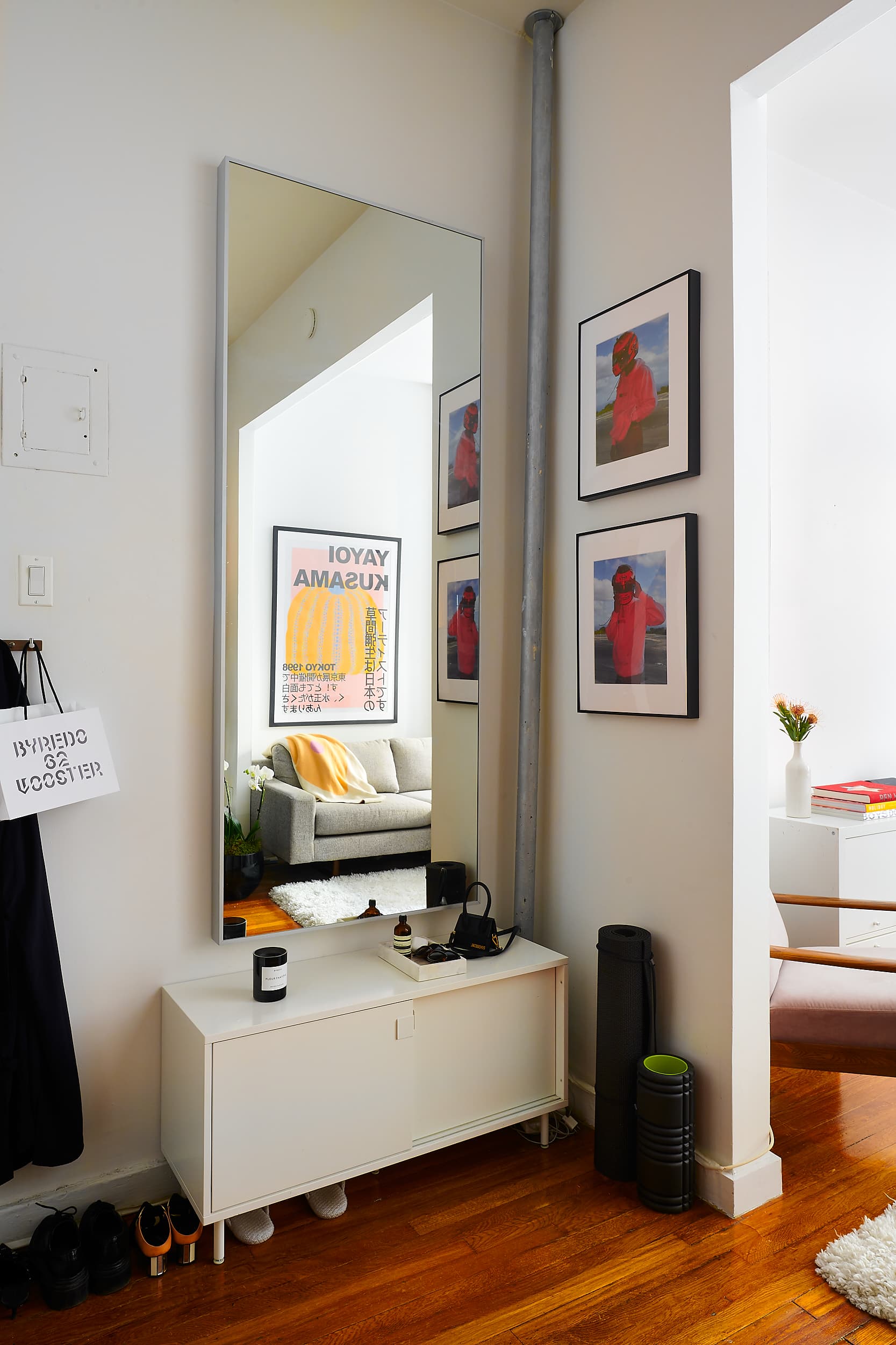 Small NYC Studio Apartment with Huge Backyard Apartment Therapy